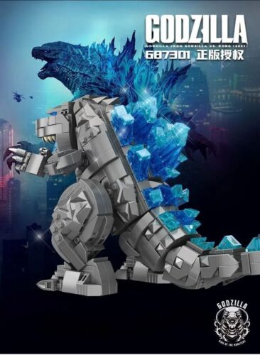 Godzilla Building Blocks Bricks MOC Set Ideas Dinosaur Monster Model toy 2056PCS - Picture 6 of 9