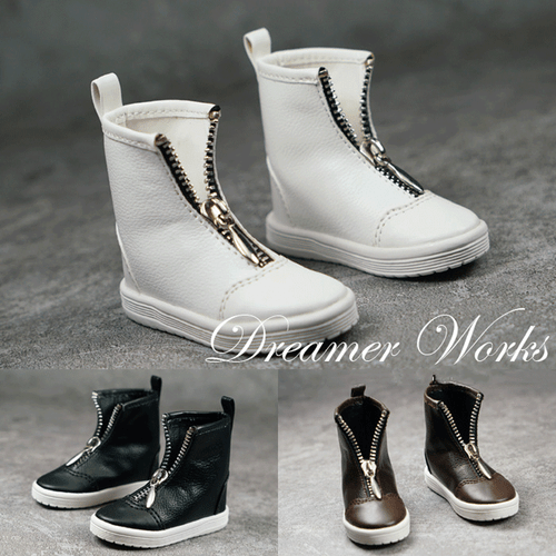 MSD Shoes BJD 1/4 1/3 Uncle Trendy Zipper Casual Sports Shoes Boots for Doll MSD Shoes BJD 1/4 1/3 Uncle Trendy Zipper Casual Sports Shoes Boots for Doll