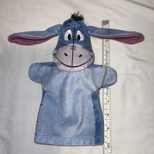 Eeyore Hand Puppet Disney Baby Melissa and Doug 10" Plush Blue Winnie the Pooh