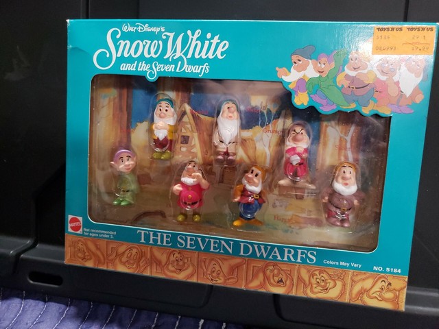 Vintage Walt Disney Snow White and The Seven Dwarfs Figures 5184 for sale online | eBay