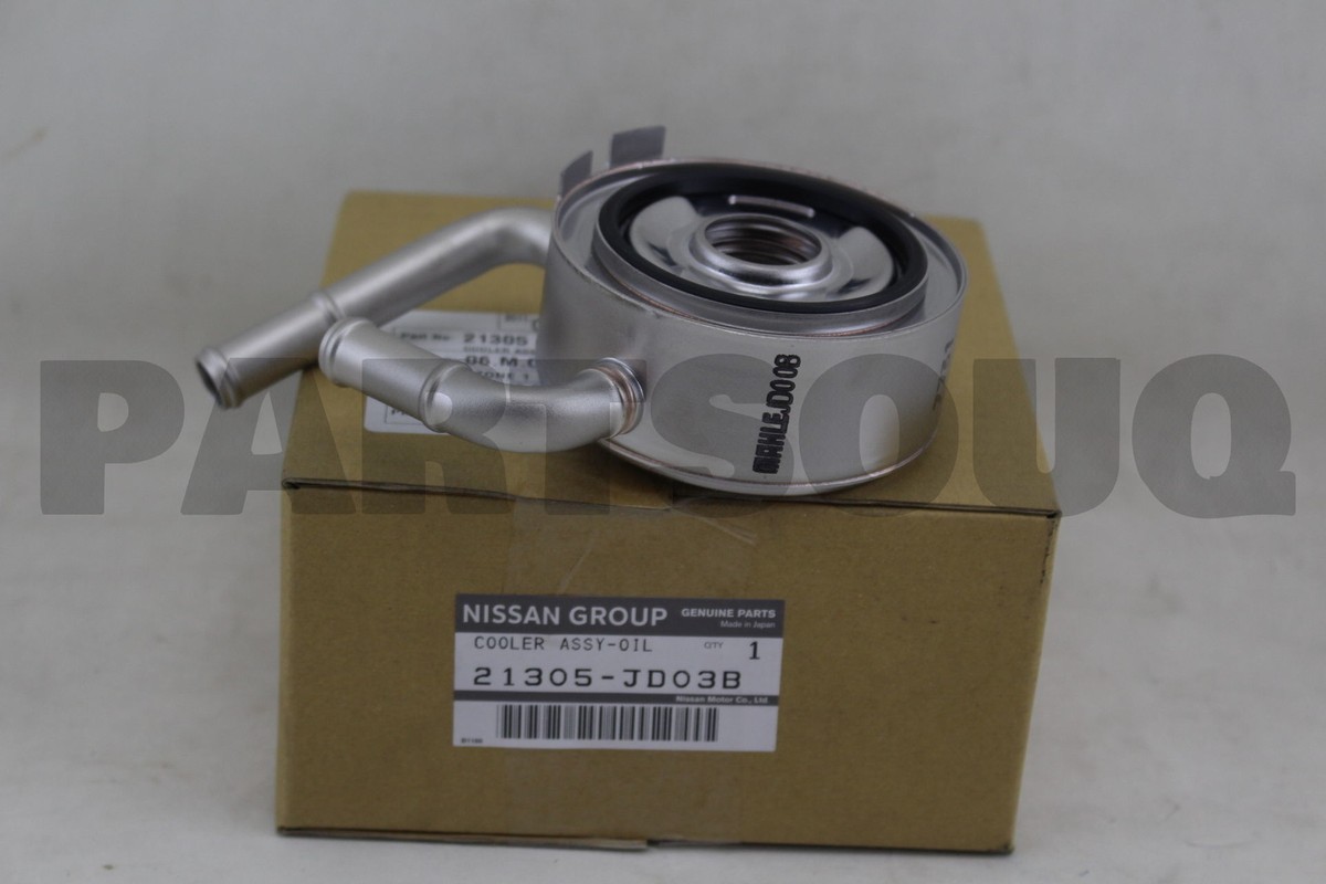 21305JD03B Genuine Nissan COOLER ASSY-OIL 21305-JD03B | eBay
