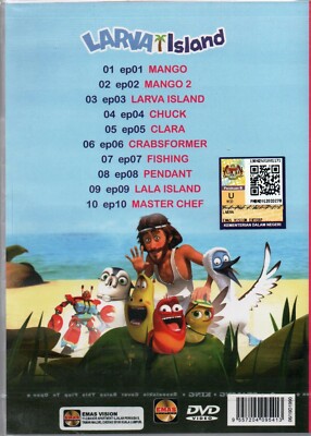 Kids Cartoon DVD Larva Island Season Australia