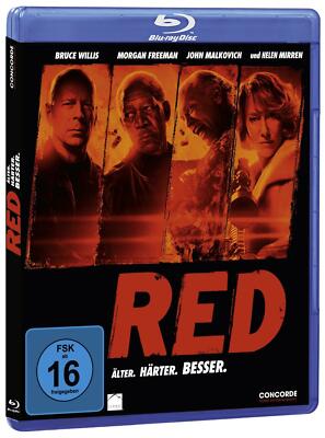 RED (Bruce Willis, Morgan Freeman) Blu-ray Disc (R.E.D.)