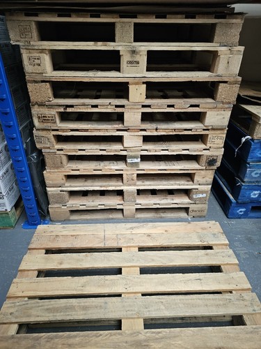 Used Wooden Pallets – Standard UK Euro Size – Garden DIY Furniture Firewood - Picture 4 of 12