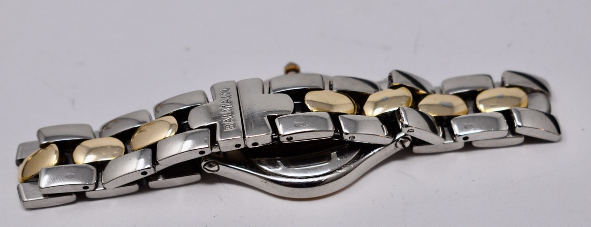 Balmain Pierre Quartz Gold Ladies Swiss 18k Watch - Miss Ladies
