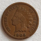 1906 Indian Head Cent - .01 - Philadelphia Mint