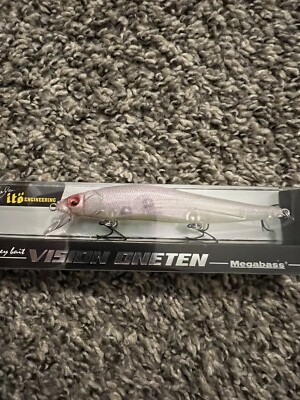Leurre Megabass Vision 110 Oneten – 110,5mm, 14g, SF – GLXS SPAWN CERISE – Neuf