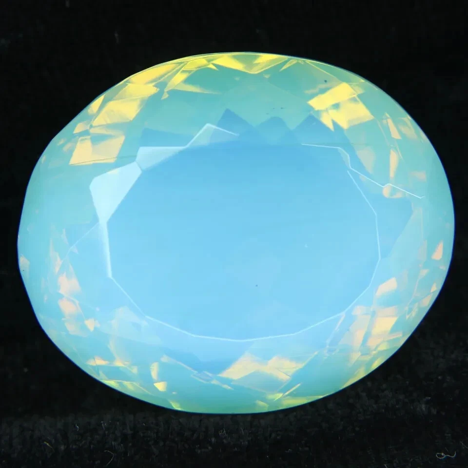 AAA+ Large Ethiopia Wela Opal 87.35 Ct. Oval Cut Loose Gemstone Gift for Women - Image 3 of 4