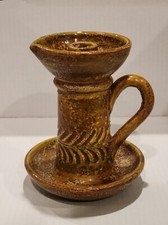 Bitossi Aldo Londi Candle Holder Etruscan Glaze Rosenthal Netter FREE SHIP