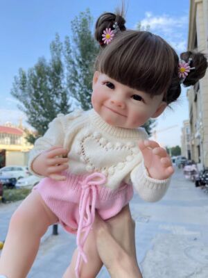 55CM Raya Full Body Soft Silicone Reborn Doll Lifelike Soft Touch High Qual