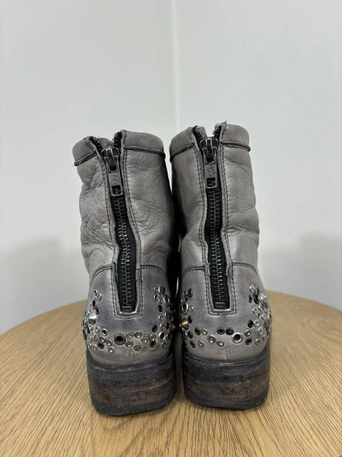 Vintage Sendra Women’s Rare Avant Garde Cowboy Leather Boots EU36 image 9