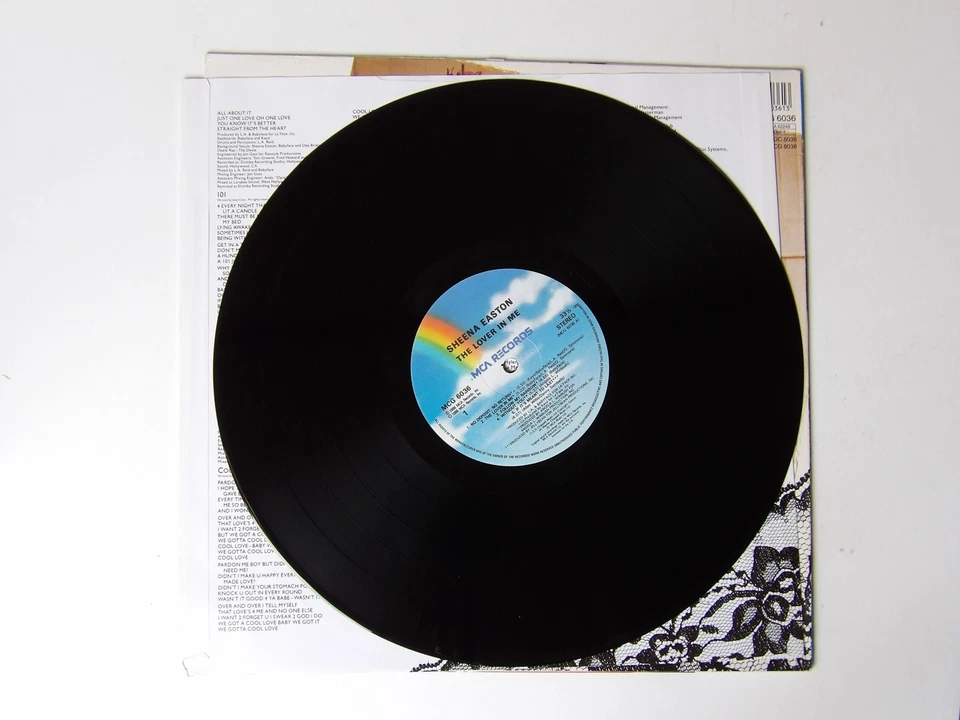 Sheena Easton:   The Lover In Me 1988  UK A1/B1 Near Mint  LP  Prince Foto 2 de 4