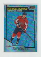 2020-21 O-Pee-Chee Platinum Marquee Rookies Alexander Alexeyev Arctic Freeze /99