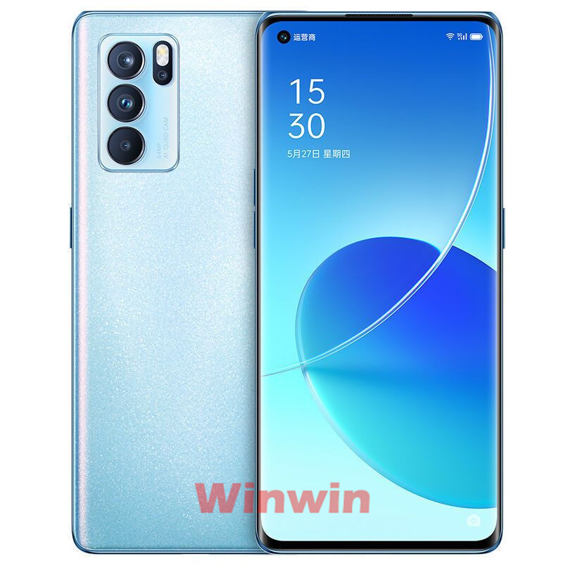 Original 5G Oppo Reno6 Pro 6.55'' Cell Phone 64.0MP 5 Cameras Face