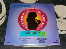 LaserKaraoke Top Ten Hits of the 90s Vol 10 NEW SEALED Laserdisc LD FreeShip 50