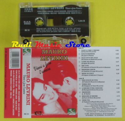 MC MAURO LEVRINI Cieni a far l'amore 1995 italy FROM ITLY MC 01 no cd lp dvd vhs
