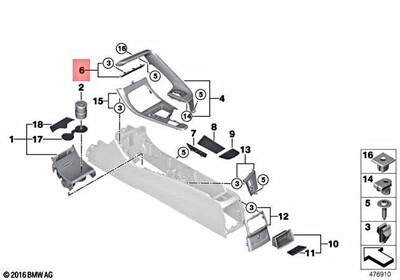 Genuine BMW X1 F48 F49 X1 16d 18d 18dX 18i 18Li 20d 20dX 20i Cover 