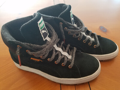 Puma Suede Hi Top Sneakers/Boots - Womens Size 6 - Good Condition!