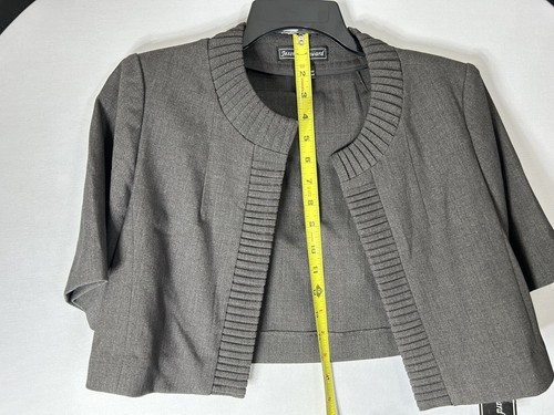 Jessica Howard Business Dress + Jacket Set Women's 6P Petite Gray New with Tags - Picture 23 of 24