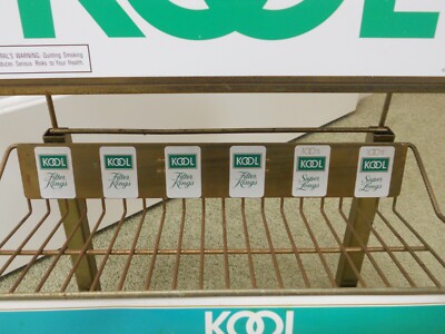 Vintage KOOL Cigarette Metal Counter Display Advertising Store