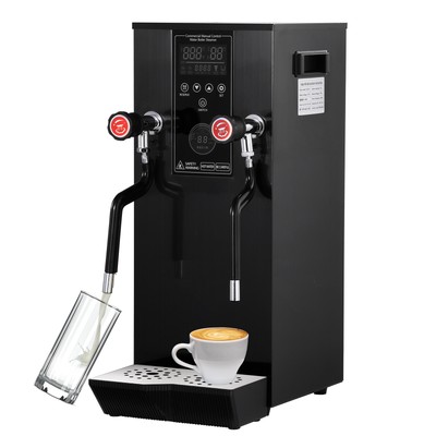 15L Commercial Milk Frother Steamer Full-Automatic Boiling Water Frothing Machin