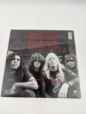 Slayer - South Of Heaven Reissue Vinyl Record American 18856