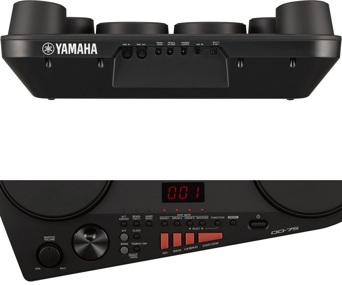 Yamaha DD-75 Digital Percussion Drum Set Compact All-in-one