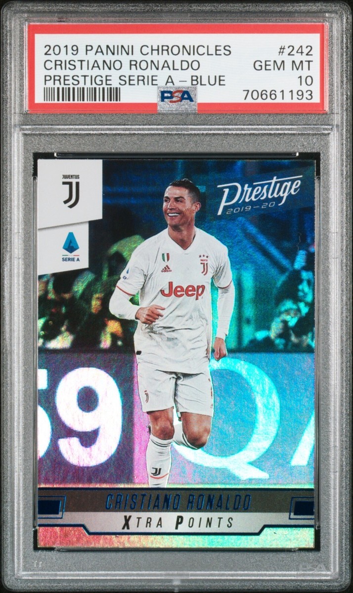 2019 Panini Chronicles #242 Cristiano Ronaldo PSA 10
