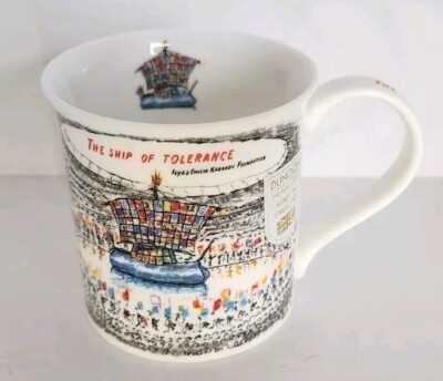 Dunoon Coffee Mug Limited Edition Ship Of Tolerance Kabakov Foundation 