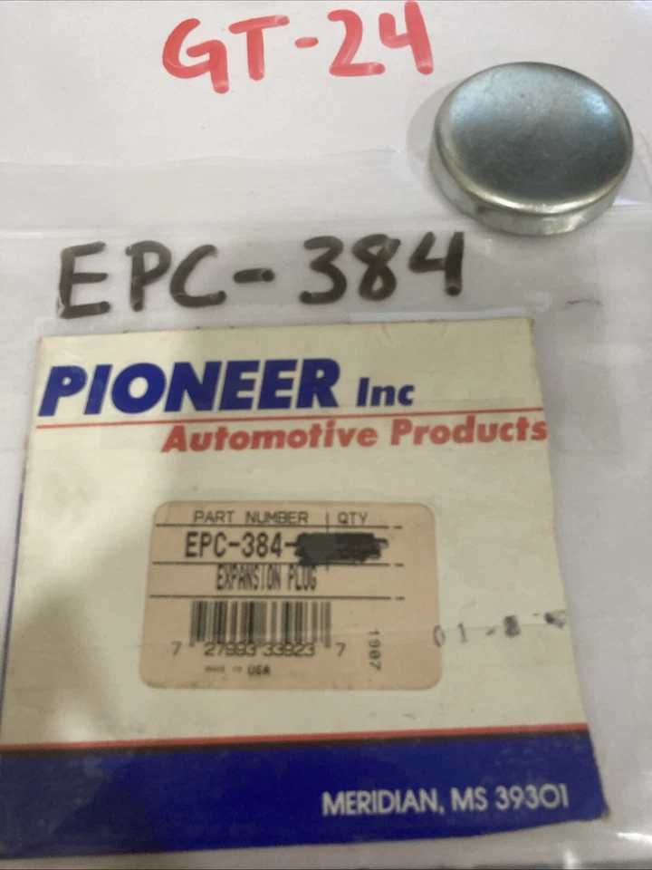 Pioneer 41.5mm EPC-384 Steel Deep Cup Engine Expansion Freeze Plug - Image 2 of 2