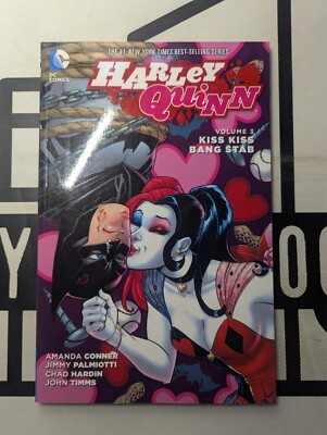 DC Comics Harley Quinn #3 Kiss Kiss Bang Stab August 2016 Graphic Novel