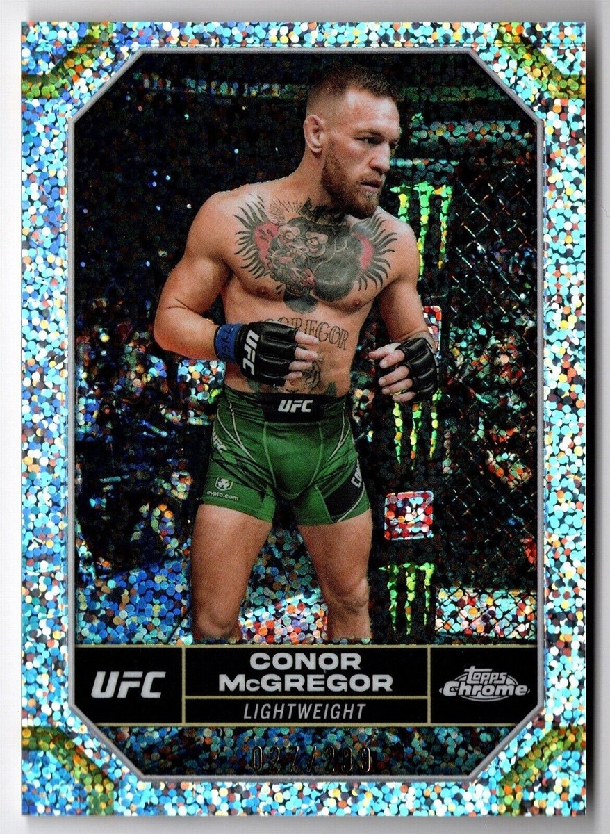 2024 Topps Chrome UFC MMA Speckle Refractor Parallel CONOR