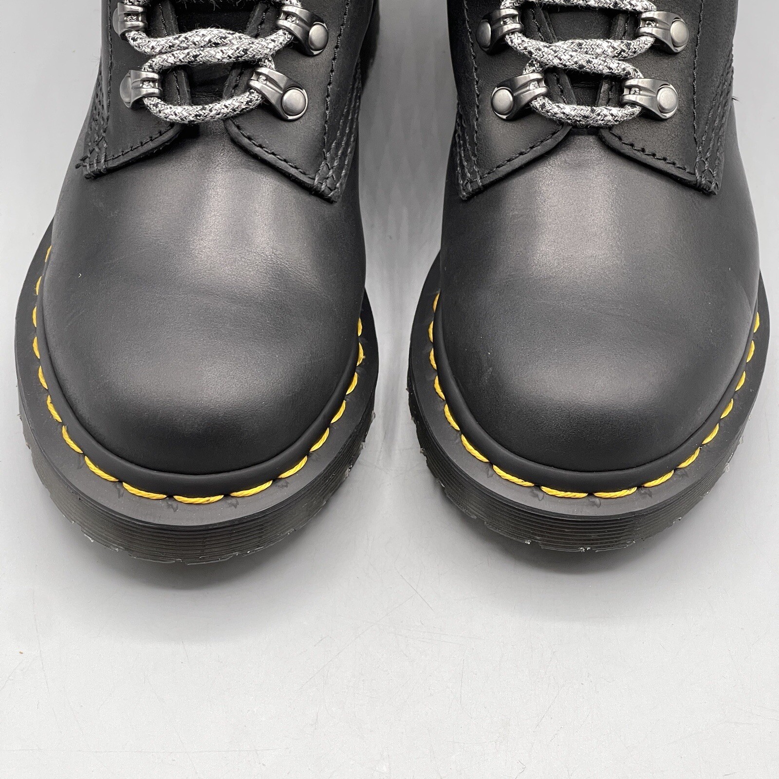 Doc Martens Women's 5 Black Leather Boots Faux Fur Lined WarmWair Serena Dr thumbnail 14