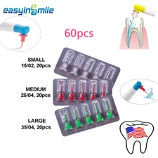 Dental Soft Needle Tips Sonic Irrigator Endodontic tips for Endo Activator 60tip