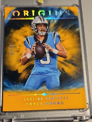 2024 Panini Origins - Bryce Young #100 Gold /25 Carolina Panthers