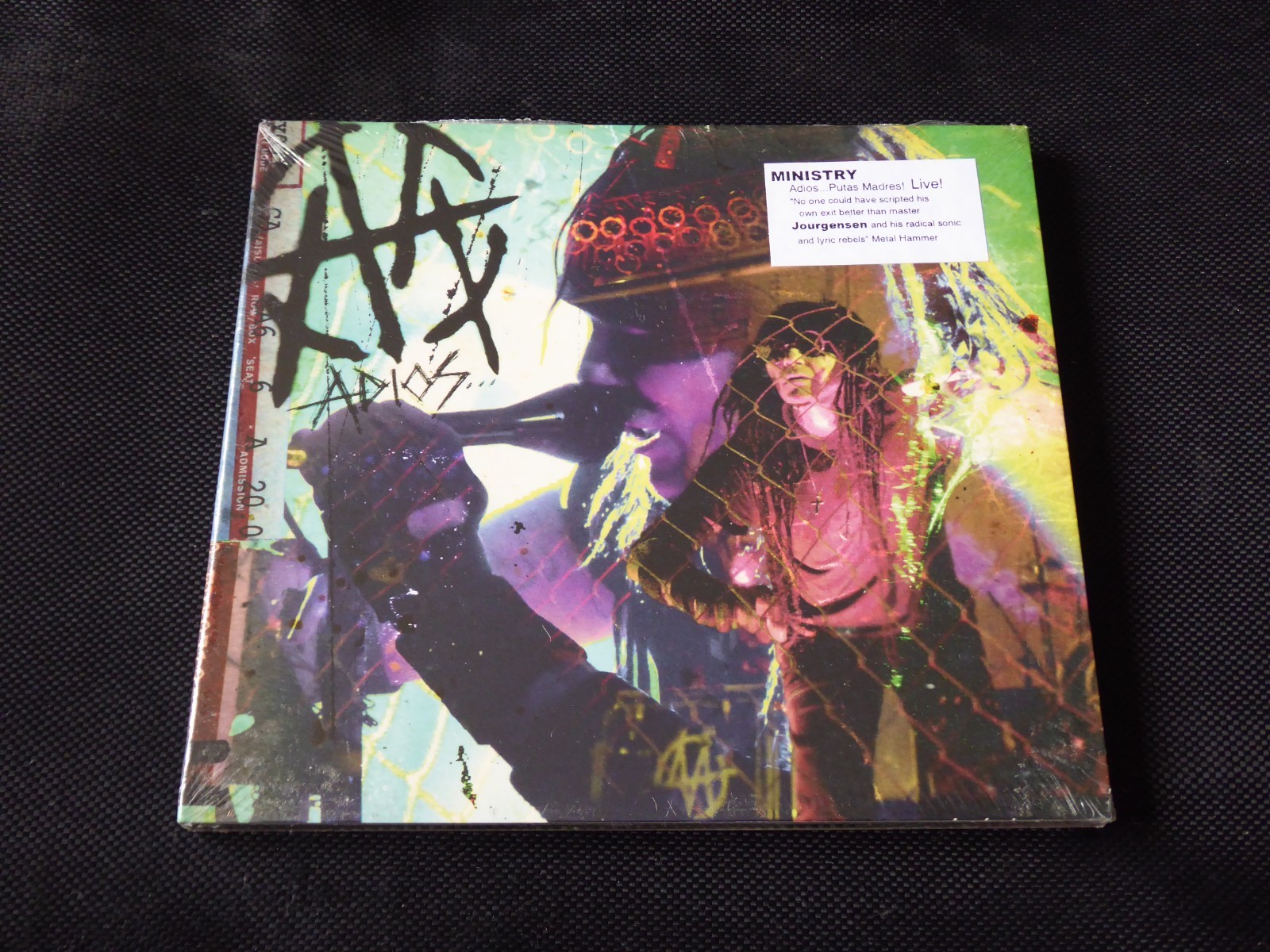 Ministry - Adios... Putas Madres Live NEW CD 2009 REVOLTING COCKS 1000 HOMO DJS