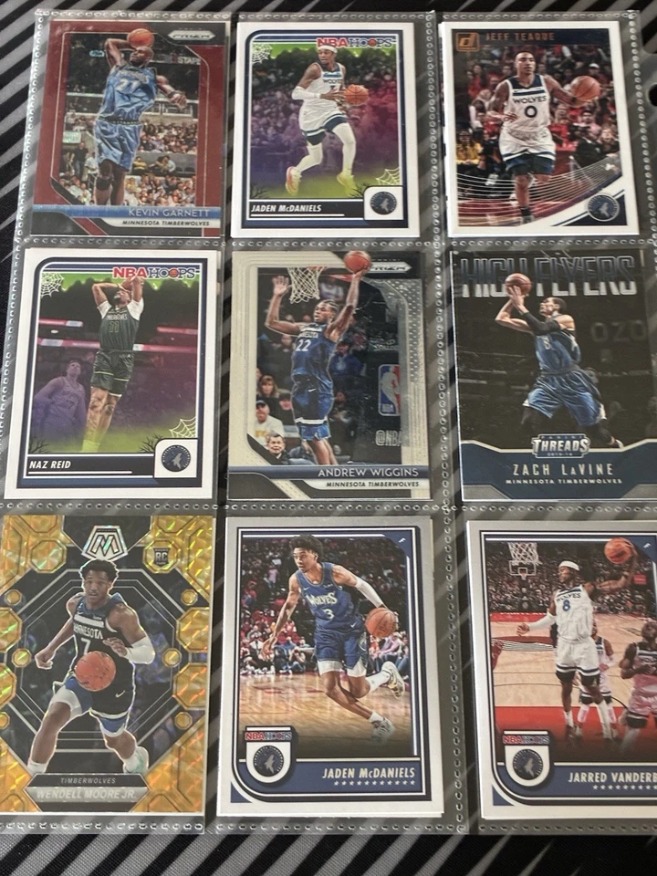 18 tarjetas de baloncesto Prizm, NBA HOOPs, Mosaic, Donruss (manga incluida) Foto 2 de 4
