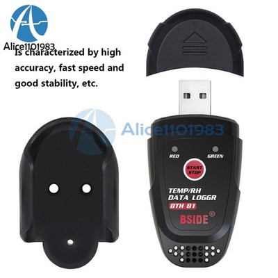 BTH81 USB Temperature Humidity Data Logger Intelligent Cold Chain Thermometer #y
