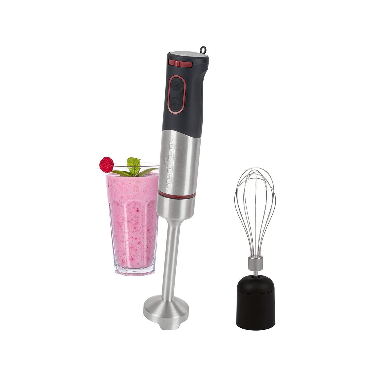 Frullatore ad Immersione 1000W SM1226 Inox: Acciaio e Giri al Minuto
