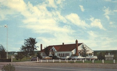 Palliser Restaurant & Gift Shop near Truro Nova Scotia on Route 2 Postcard