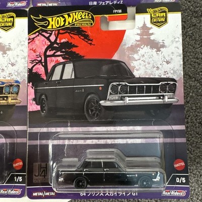 Hot Wheels Car Culture Japan Historics 4 JH4 Set of 6 Skyline
