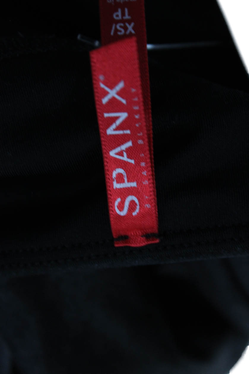 Spanx Womens Solid Activewear Ankle Leggings Blac… - image 7