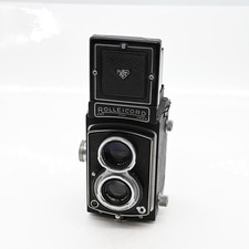 Rolleicord IV TLR Film Camera w/75mm f3.5 Xenar Lens Inoperable 279