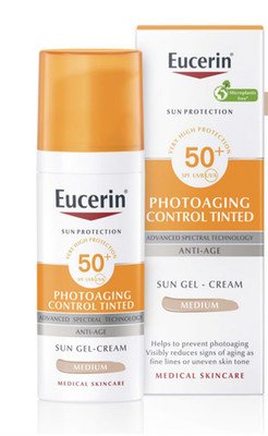Eucerin Sun Photoaging Control Tinted Gel-Cream Sunscreen SPF50+ Medium 50ml