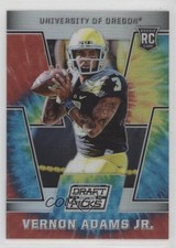 2016 Panini Prizm Collegiate Draft Picks Tie-Dye /49 Vernon Adams Jr #250 ms9