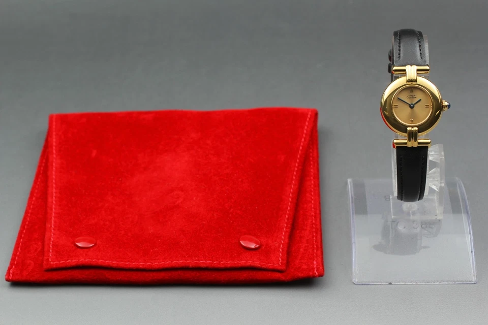 Reloj de cuarzo vintage casi nuevo Cartier Must Colisee 590002 para mujer... - Imagen 2 de 4