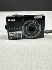 Nikon Coolpix S570 Black For Parts Only Lens Error Code Parts Only