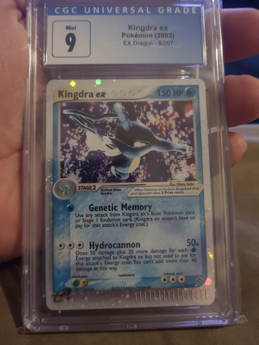 Kingdra ex graded CGC 9.5 for sale on eBay