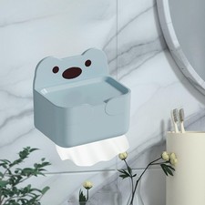 Tissue Holder Wall Mount Paper Towel Dispenser for Kitchen Washroom Bathroom