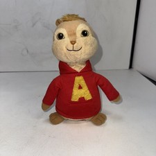 Alvin and The Chipmunks - Set of 2 Beanie Babies - Simon and Alvin 7"